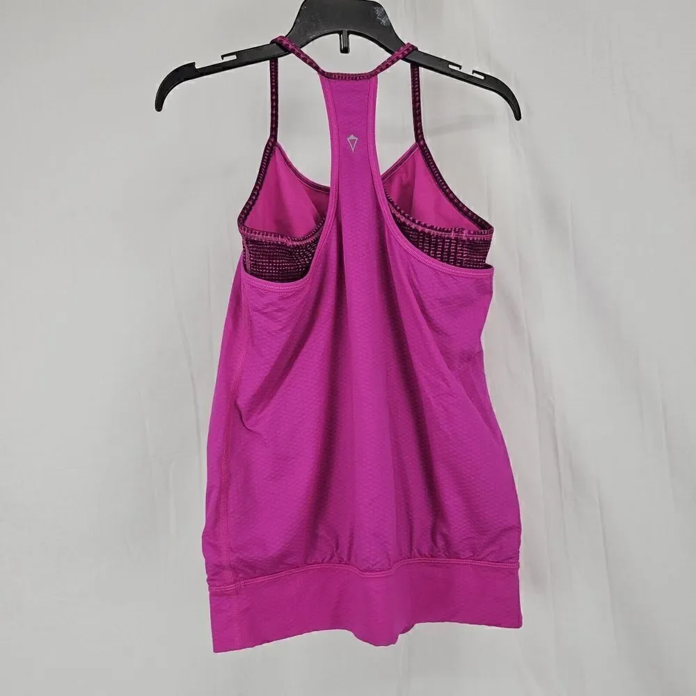 IVIVVA by LULULEMON Girls Magenta Pink Double Dutch Tank Top, Size 12